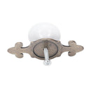 1 Pair Ceramic Door Drawer Cupboard Handle Pull Knobs Bronze Zine Alloy Bas W6K4