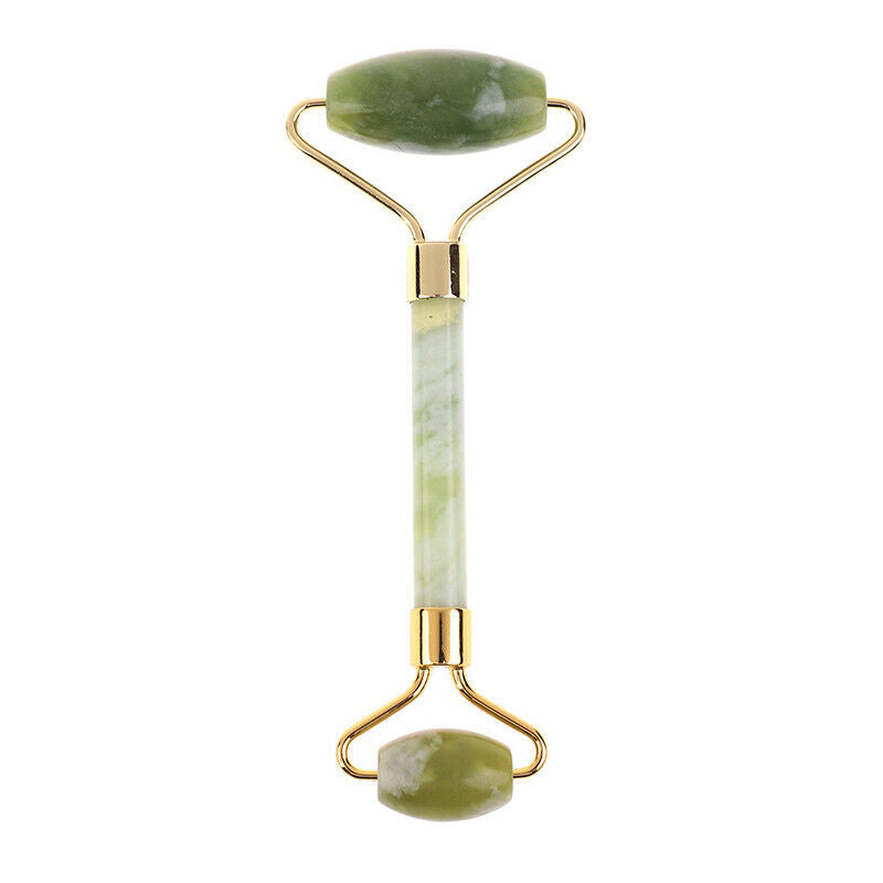1PC Green Roller Natural Facial Care Tools Jade Face Massage Roller Beauty T BX