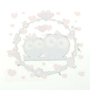 Love owlheat transfer  iron on patches for clothes DIY clothing decor printingBX