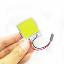 2X 48 Smd Cob Led T10 12V White Light Car Interior Panel Lights Dome Lamp BulbOZ