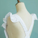 Lovely Victorian Pinafore Maid Bib Apron Fancy Costume Play Theatre Dresses -