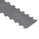 Stainless steel guitar notched ruler gauge tool for fingerboard fretboaME