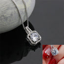Fashion Crystal Charm Pendant Jewelry Chain Chunky Statement Choker NecklacSEAU