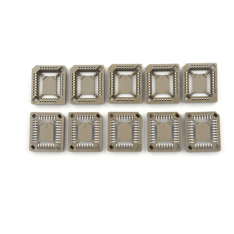 10pcs New PLCC32 32 Pin 32Pin SMD IC Socket Adapter PLCC Converter 3C