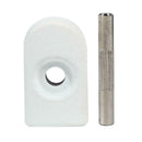 1pc Aluminum Alloy Reinforced Lock for M365 Electric Scooter (White)