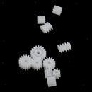 11pcs Plastic Assorted Gears Worm Kits for Kids Toys DIY Robot RC Car Models