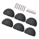 6 Pieces Premium Tuner Machine Heads Knobs Cap Set for Acoustic/Electric Guitar
