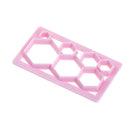 Hexagon Shape Plastic Cookie Cutter Cake Fondant Mold Cake Decorating Tool ME
