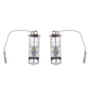 2pcs White H3 100W High Power Car Fog Daytime Running Light LED Bulbs