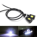 2pcs White LED SMD Motorcycle&Car License Plate Screw Bolt Light lamp buME