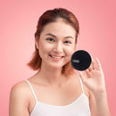 Soft Makeup Remover Puff Sponge Face Cleansing Powder Puff Pads (Black) A