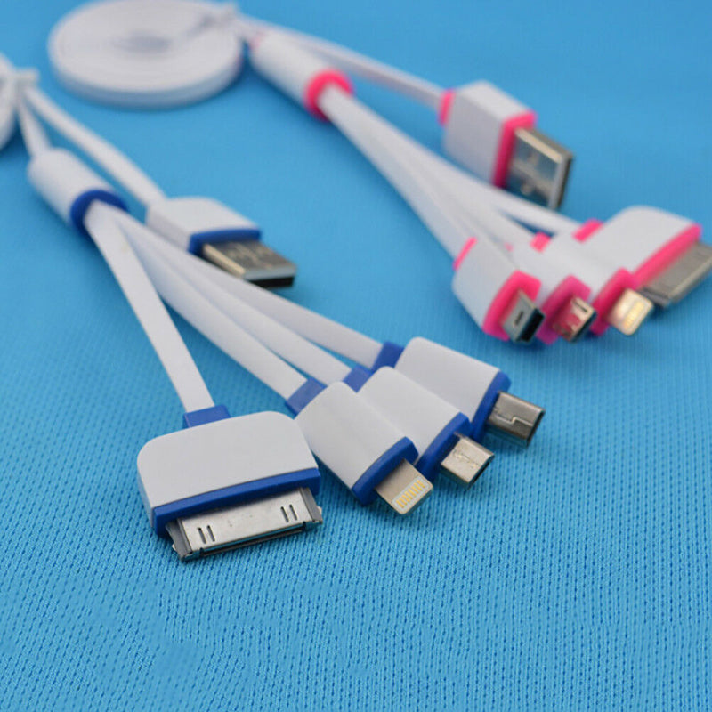 New universal 4 in 1 USB cable multi charger line for mobile phone   Z