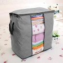 Folding Bamboo Charcoal Clothe Sweater Blanket Closet Organizer Storage_Bag