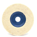 100mm wool polishing wheel buffing pads angle grinder wheel-felt polishing discF