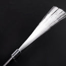 Fibre Optic Colour Changing LED Solar Power Stake Light Garden Outdoor Path K3J6