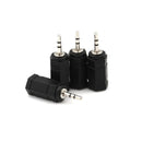 4PCS 2.5mm Male to 3.5mm Female Headphone Adapter Connector SP