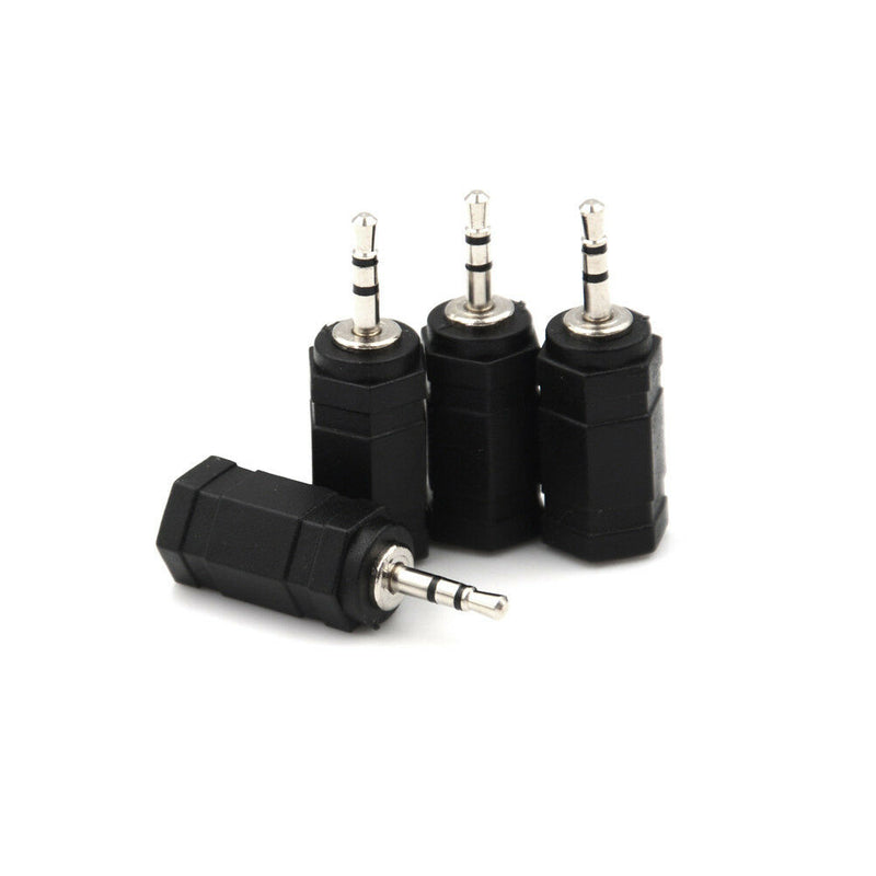 4PCS 2.5mm Male to 3.5mm Female Headphone Adapter Connector SP