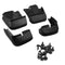 Front Rear 4PCS Mud Splash Guard Flaps set for 06-11 Civic 4Dr Sedan New YDP
