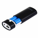 Haweel DIY 2x18650 Battery Portable 5600mAh Power Bank Box Shell with USB O