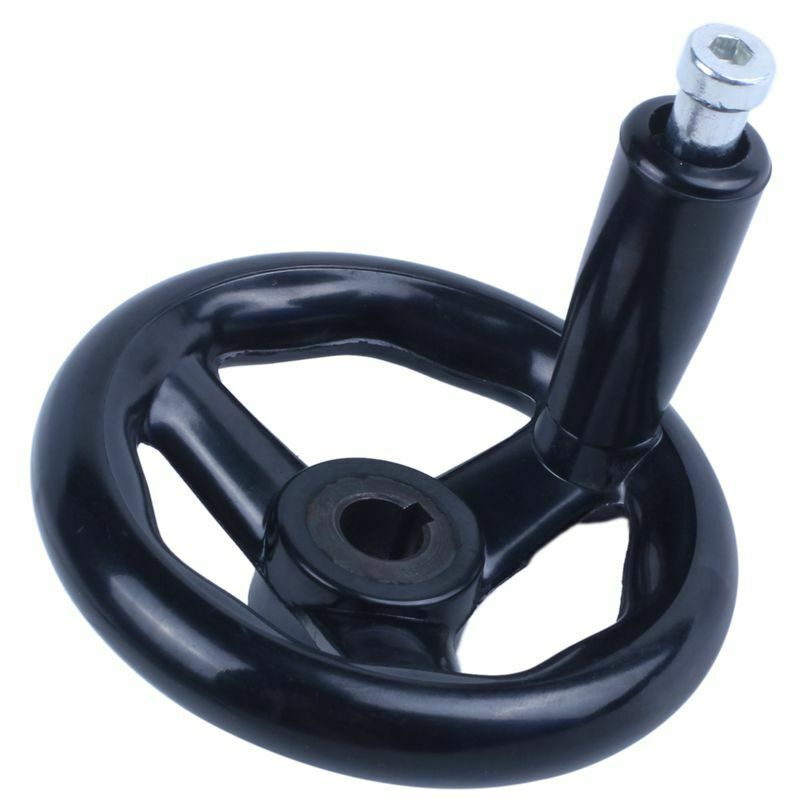 12mm Bore 100mm Diameter Hand Wheel for Milling Machine O3X6