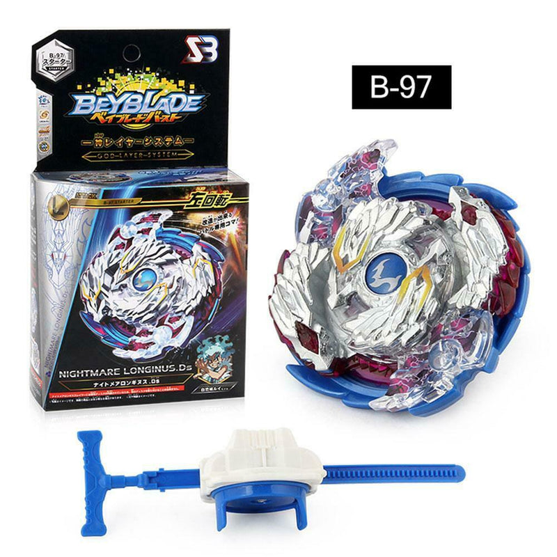 Alloy Burst Gyro Fighting Gyroscope Spinning Toys Gifts with Launcher