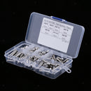 170 Pieces M3 Stainless Steel Button Head Hex Socket Screw & Hex Nuts Kit