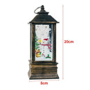 Christmas Decoration Candlestick Pendant Christmas Table Lamp Decor Ornamen M8U1