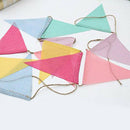 Garland Triple-cornered flag chain Triple-cornered chain is 4mx12.5cm x 17c