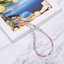 Boho Fashion Women Choker Colorful Beads Chain Women Charm Necklace Jewelry Gift
