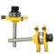 2x High Quality Yellow 1/4Inch Shank 3 Wing Tongue and Groove Router New