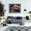 5D DIY Full Drill Diamond Painting Parking Lot Cross Stitch Embroidery (1)