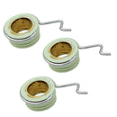3 x Oil Pump Worm Drive Gear And Spring, Mower Chainsaw Replacement Part,