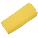 Women Ruched Detail Semi Sheer Soft Simple Casual Scarf - Yellow