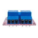 DC 24V 2 Channel relay module With optocoupler isolation Support High-level