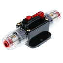 2PCS 12V-24V Car Audio Inline Manual Reset Circuit Breaker Fuse Switch 50AMP