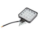 Square 48W LED 16 Flash Strobe Light Warning Lamp for Car Truck Motorcycle
