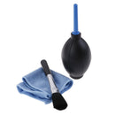 3pcs/set Camera Dust Cleaner Cleaning Kit Lens Brush+ Cleaning Cloth+ Air BlowME