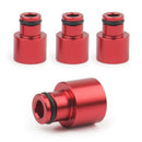 4pcs Racing Fuel Injector Adapters RDX Injectors to B16 B18 D16Z D16Y