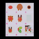 Creative DIY Felt Christmas Card Bag Craft Kits for Kids Children XMAS Gift