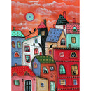 5D DIY Full Drill Diamond Painting Color House Cross Stitch Mosaic (B336)