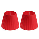 2X Simple Pendant Light Modern Aluminum Lampshades Bulb Cover for Bedroom