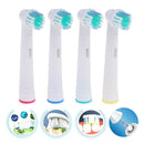 20 Pcs Electric Tooth Brush Replacement Heads Fit For Braun Cross Act JR