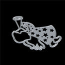 Baby Angel Horn Star Scrapbook Album Card Paper Craft Stencils Embossing ON