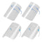 4x Safety Elastic Full Face Shield Guard Guard Reusable Goggles Visor Hat