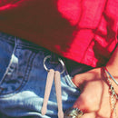 Mini Drum Sticks Keychain Wood Drumsticks Percussion Key Ring Chain Keyring