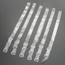 3-1s Women's Clear Invisible Transparent Adjustable Bra Straps See Through