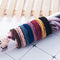 5PCS Elastic Rubber Girl Hair Ties Band Rope Ponytail Holder Fashion Scrunchie
