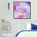 Full Diamond Painting Cross Stitch Rhinestone Mosaic (L2133 Do Not Stop)