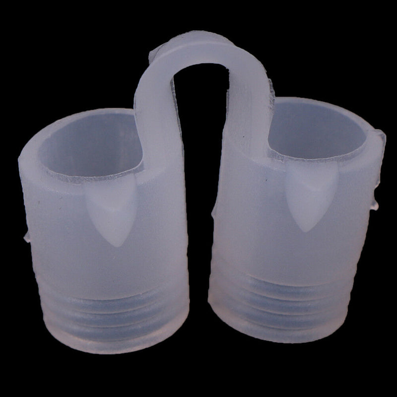 4x Mini anti snoring nose clips snore stopper snore relief breathe easy nasal Bj