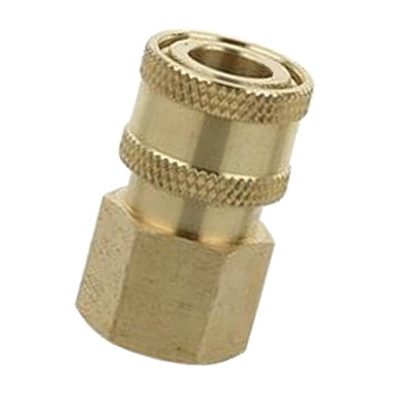 2-Set Durable Quick Connect Coupler Pressure Washer Pipe Adapters [M18x1.5mm]